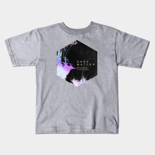 Dark matter Kids T-Shirt by Mon, Symphony of Consciousness.